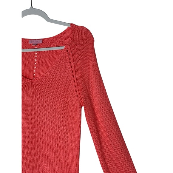 Lilly Pulitzer Cardigan Women's‎ Small Coral Knit Beach Career - Picture 7 of 8